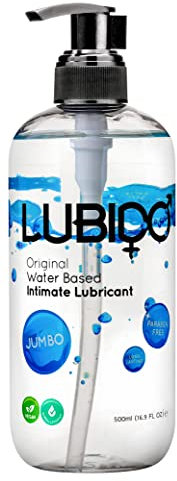 Lubido Original Water Based Paraben Free Intimate Gel Lube – Jumbo 500ml