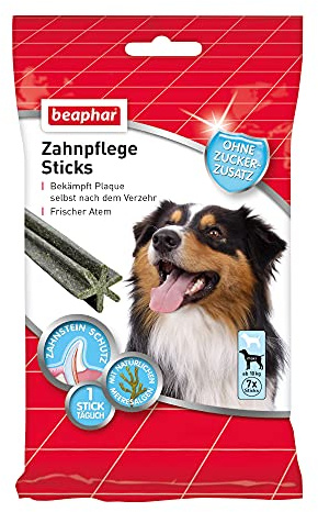 beaphar Bâtonnets de Soin Dentaire pour Chiens de Grande Taille 100 g
