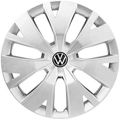 Volkswagen 2GM071456AUWP Radkappen (4 Stück) Radzierblenden Radblenden 16 Zoll Stahlfelgen silber