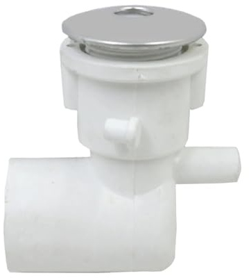 Maniglie Vasca idromassaggio da Esterno, Base in plastica Bianca, Superficie in Acciaio Inossidabile, Getto massaggiante Barre di Sostegno Vasca