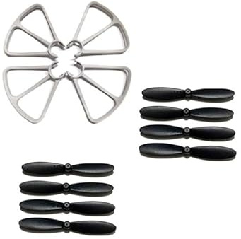 QWCOZSY Kit de Motor y Palas para dron cuadricóptero Mini 4D-V9(02)