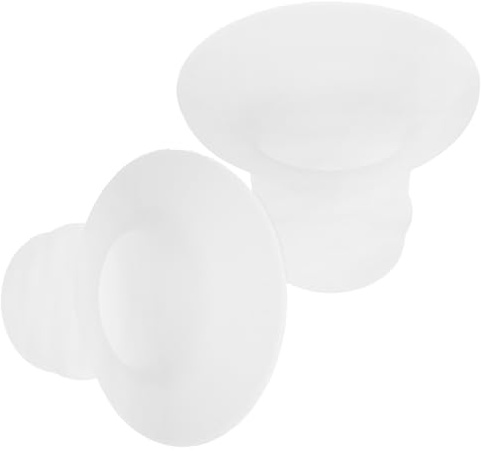 BESPORTBLE Adaptateur de Bride de Pompe à Vide en Silicone pour Tire-lait Manuel, Inserts de Bride 28 Mm vers 24 Mm, Taille Petite, Texture Mate Douce, Accessoires pour Mamans Actives, Lot