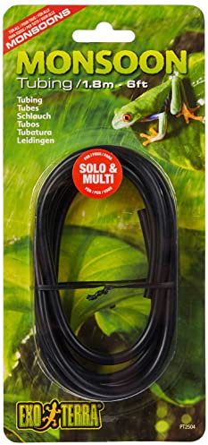 Exo Terra Monsoon Tubing, Verlängerungsschlauch für die Exo Terra Monsoon Beregnungssysteme, 1,80m