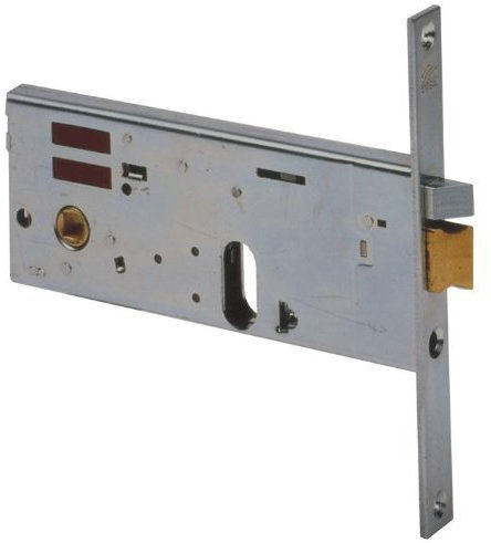 Cerradura eléctrica para enhebrar Cisa tamaño art.14512 70 mm Frontal 14,7 mm 12V