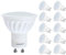Lampaous 10er Pack Led GU10 5 Watt Dimmbar Led Leuchtmittel Reflektorlampe gu10 450lm superhell Ersatz für 35 bis 40 Watt Halogen Lampe warmweiss mit Milchglas Abedeckung