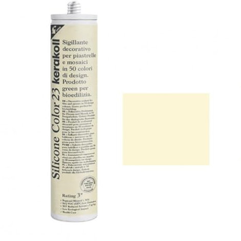 KERAKOLL SILICONE COLOR - 23 Cartuccia da 310 ml di sigillante decorativo per piastrelle e mosaici