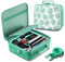 TNP Storage Case with 2-in1 Portable Travel Carry Cover for Nintendo Switch New Horizon Animal Leaf Crossing Hard Shell EVA Material Pouch Traveler Deluxe, Joy-Con Controller, Game Card Holders
