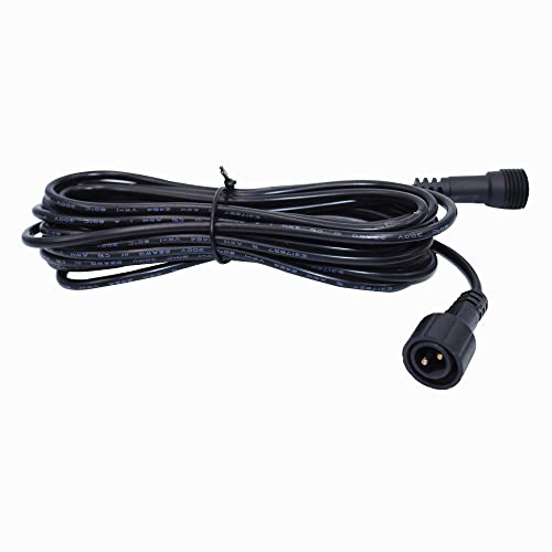 Cavo di prolunga da 5 m, per illuminazione da giardino a 12V LED per illuminazione da giardino, cavo di prolunga, impermeabile a 2 pin, esterno