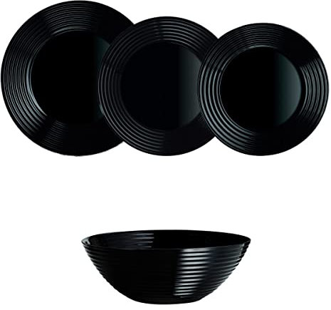 Luminarc Harena Vajilla Opal Apto Microondas Apto Frigorífico Apilable