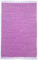 Theko Dhurry Rug 100% Cotton Flat Weave Rug Happy Cotton Hand Woven Colour: Fuchsia 40 x 60 cm