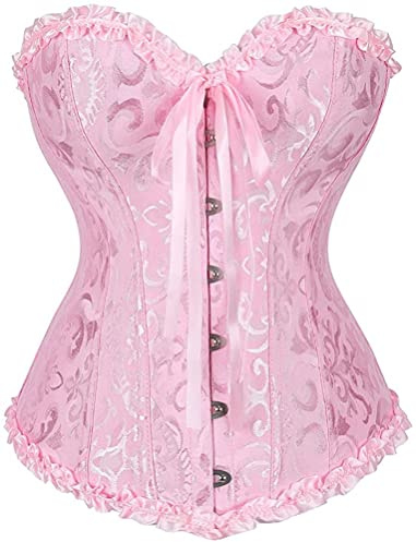 SZIVYSHI Corsé de pecho completo para mujer, estilo gótico, vintage, corpiño