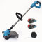 Cordless Grass Line Strimmer,Compatible with Makita 18V Battery,Cordless Grass Trimmer with 2x 3.0AH Battery & charger,Replacement Spool,90° Head pivots,Retractable handle,for Trimming Grass