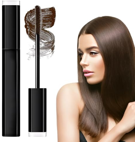 PHYNDR Temporary Hair Mascara Cheveux pour Mascara Cheveux Blanc 2-en-1 Retouche Instantanée des Racines Couverture Temporaire Cheveux Gris