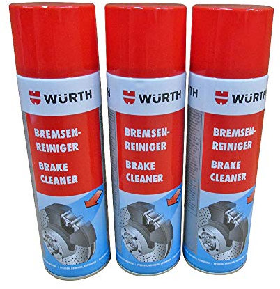 wurth brake cleaner 500 ml x 3