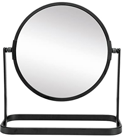 Kleine Wolke Kosmetikspiegel Framework Mirror, mit 2-facher Vergrößerung, Größe: 17,5 x 19,5 x 8 cm, Material: Metall/Glas