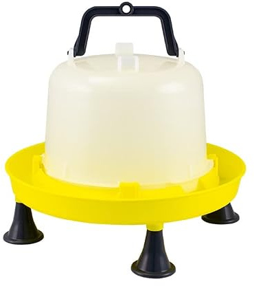 Abreuvoir à Siphon de 5L avec poignée et Pieds - pour Poules - River Systems