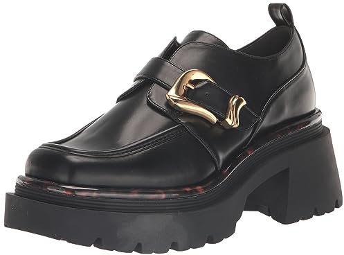 Circus NY by Sam Edelman Natasha Monk-Strap Loafer für Damen, Schwarze Box, 38.5 EU