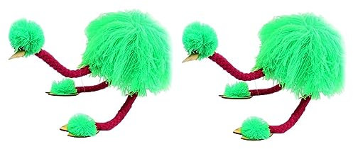 Toyvian 2st Straußen Marionette Plüsch Marionette Tiere Marionette Marionette Stofftier Marionette Marionetten Interaktive Marionetten Marionette Plüsch Dropshipping Puppe Kiefer