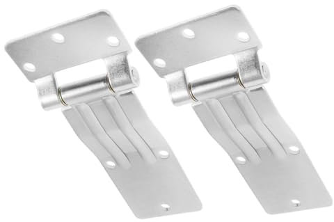 SEWOART Cerniere per Porte Laterali Camion Refrigerati e Posteriori Furgoni 2 Pezzi in Ferro Zincato Foro Vite 8,5 Mm Resistente a Carichi Pesanti