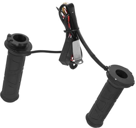 CLISPEED 1Par Puños Calefactables para Motocicleta con Múltiples Ajustables Empuñaduras Antideslizantes para Manillar Compatible con Varios de Motocicletas