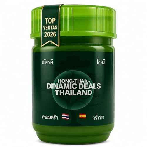 Inhalador Nasal Tailandés Original con Hierbas Naturales | Menta Eucalipto y Alcanfor | Alivia Congestión Nasal Migrañas y Estrés | Efecto Inmediato | Disponible en Pack 1, 2 y 4 Unidades