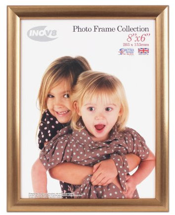 Inov8 Framing PFVS-VGLD-86 Frames, Gold, 8 x 6 inch