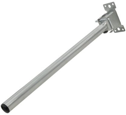 Loops 18” / 1.5ft Loft Attic Indoor TV Aerial Mounting Bracket - Dish Mount Pole/Mast