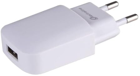 Electraline 70067 - chargeur usb 1A pour smartphone, couleur Blanc