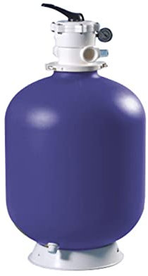 EDENEA - Filtre à Sable pour Piscine 14m3/h diam 615 - Filtre à Sable Piscine - 14m3/h - Diamètre 565mm - Fourni avec Vanne Top sur Le Dessus - Modèle AXOS XEO - EDG by Aqualux