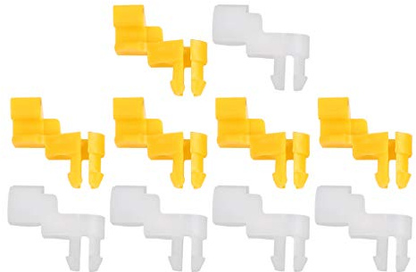sourcing map Attaches De Retenue De Porte pour Toyota 5 Sets