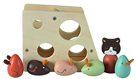 Egmont Toys -511089-Stapeln auf Käse Stapelset, Mehrfarbig (511089)