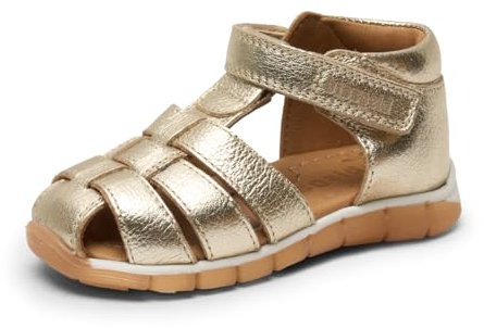 Bisgaard Unisex Billie Sandal, Gold, 24 EU