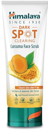 Himalaya Kurkuma Gesichtspeeling, hellt dunkle Flecken auf, peelt und verbessert die Hautstruktur, 75ml