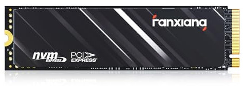 fanxiang M.2 SSD 4TB, PCIe Gen3.0 x4 2280, Up to 3600MB/s, 4TB NVMe with Graphite Cooling Sticker, Internal Solid State Drives for Desktop, Laptop -S501Q