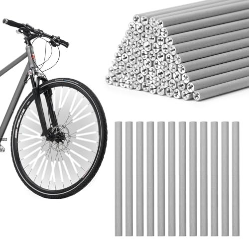 72Stks Einfache Montage Räder Speichenreflektoren, 360° Sichtbarkeit Speichen Reflektoren, Fahrradspeichen Lichter Abdeckung, Fahrräder Reflektierende Speichenclips für Mountainbike Rennrad Stadtrad