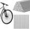 72Stks Einfache Montage Räder Speichenreflektoren, 360° Sichtbarkeit Speichen Reflektoren, Fahrradspeichen Lichter Abdeckung, Fahrräder Reflektierende Speichenclips für Mountainbike Rennrad Stadtrad