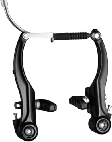 Aluminiumlegering mountainbike V-broms (fram/bakre fälgbroms) (svart)