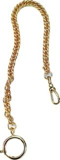 Voguestrap Gold Stainless Steel Pocket Watch Vest Eye Glass Chain 8.5 inches
