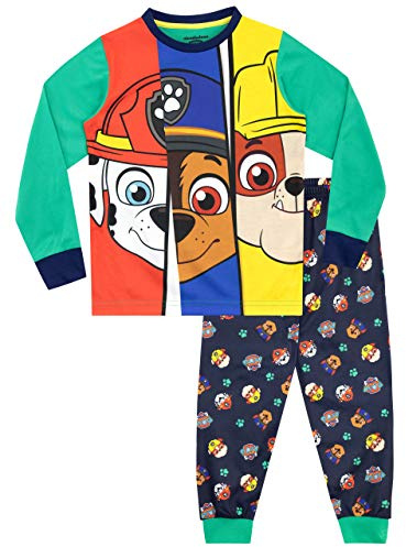 Paw Patrol - Ensemble De Pyjamas - La Pat' Patrouille - Garçon - Multicolore - 4-5 Ans