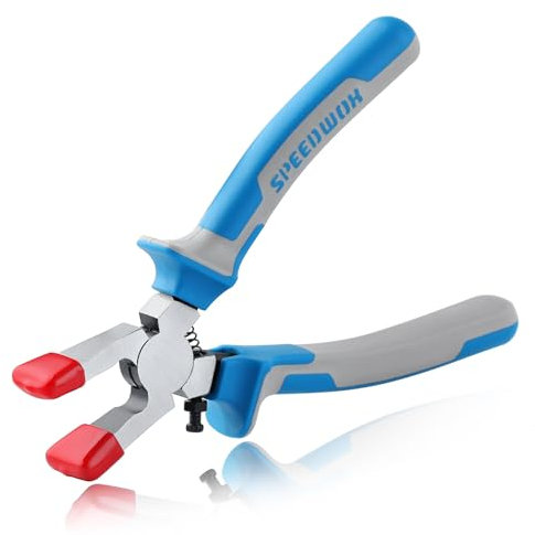 SPEEDWOX Herramientas de vidrio de 6 pulgadas: alicates para correr, alicates de rotura y mini cortador de vidrio