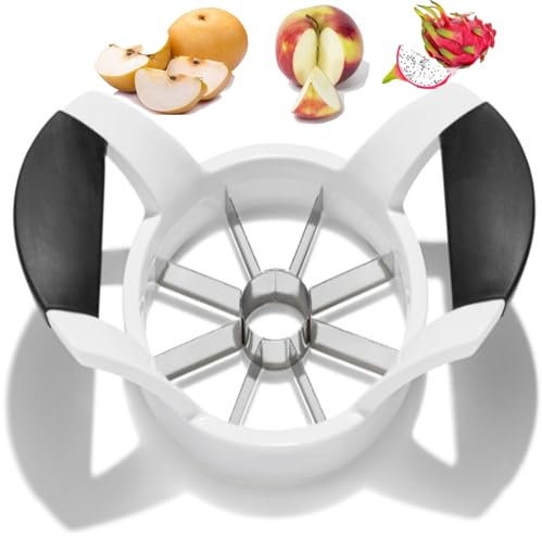 Vastsea Taglia Mele, Tagliamela, Affettatrice per Frutta, con Lame Affilate in Acciaio Inossidabile, per Affettare e Snocciolare la Frutta