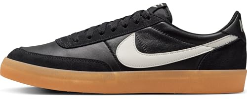 Nike 432997-070 Killshot 2 Leather Uomo, Black/Sail-Gum Yellow EU 43