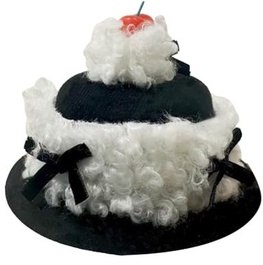 KACCDE Pince à cheveux pour femme et fille Motif gâteau d'anniversaire Crème