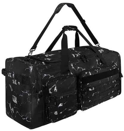 Goloni 130L Heavy Duty Large Duffle Equipment Bag,Catchers Gear Bag with Shoe Compartment,Baseball Duffle Bag for Training Gear Sports Gym Equipment