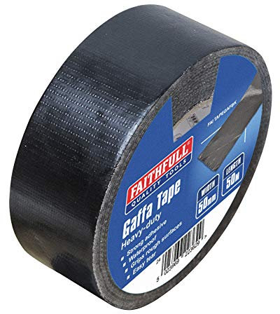 Faithfull Gaffa Tape 50mm X 50m Black