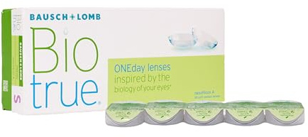 Biotrue ONEday BAUSCH + LOMB lentillas diarias esféricas, 30 unidades / 8.6 BC / 14.20 DIA / -01,25