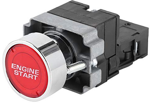 Pulsante di avviamento del motore Auto 12v 10A LED Pulsante interruttore di avviamento del motore dell'auto Interruttore della luce Interruttore di avviamento a pressione Pulsante di avviamento