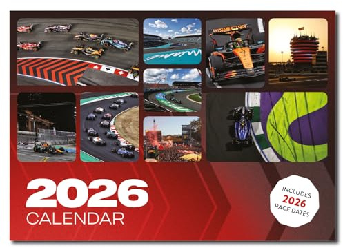 Formel 1-tema kalender 2026 säsong F1 väggkalender racing present present present