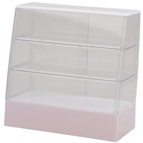 RNXRZANK 1/12 Dollhouse Mini Cake Display Case, Hobby Accessory Model, Play Set