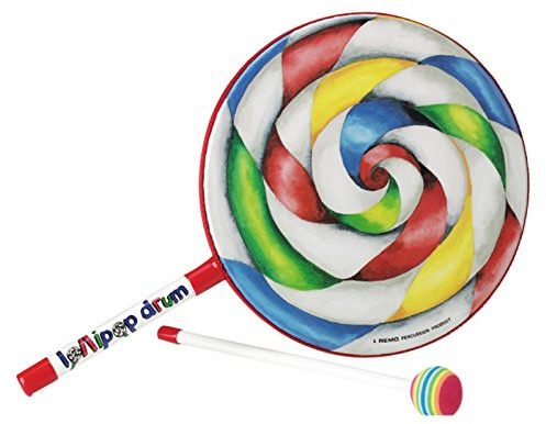 Remo ET-7108-00 Kids Percussion Lollipop Drum, 8